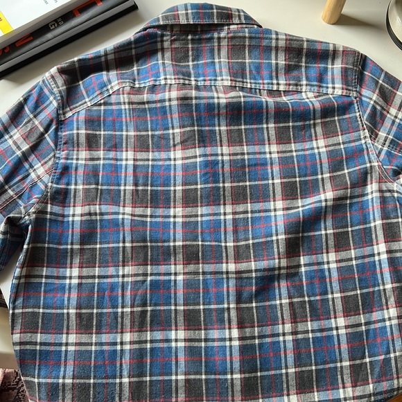 Mens Gap flannel button down shirt - Picture 3 of 4